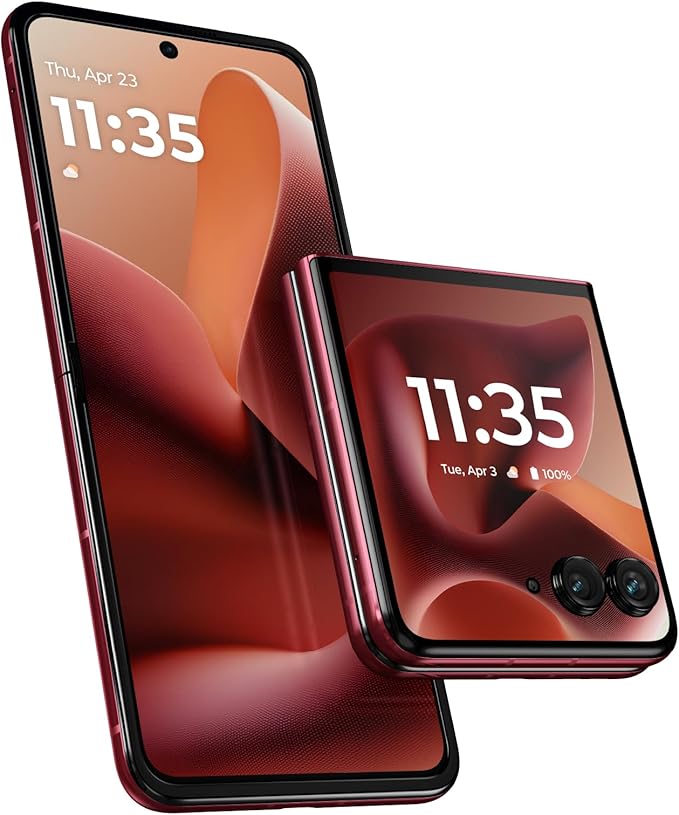 buy Cell Phone Motorola Moto Razr Ultra XT2551-2 512GB - Pantone Rio Red - click for details